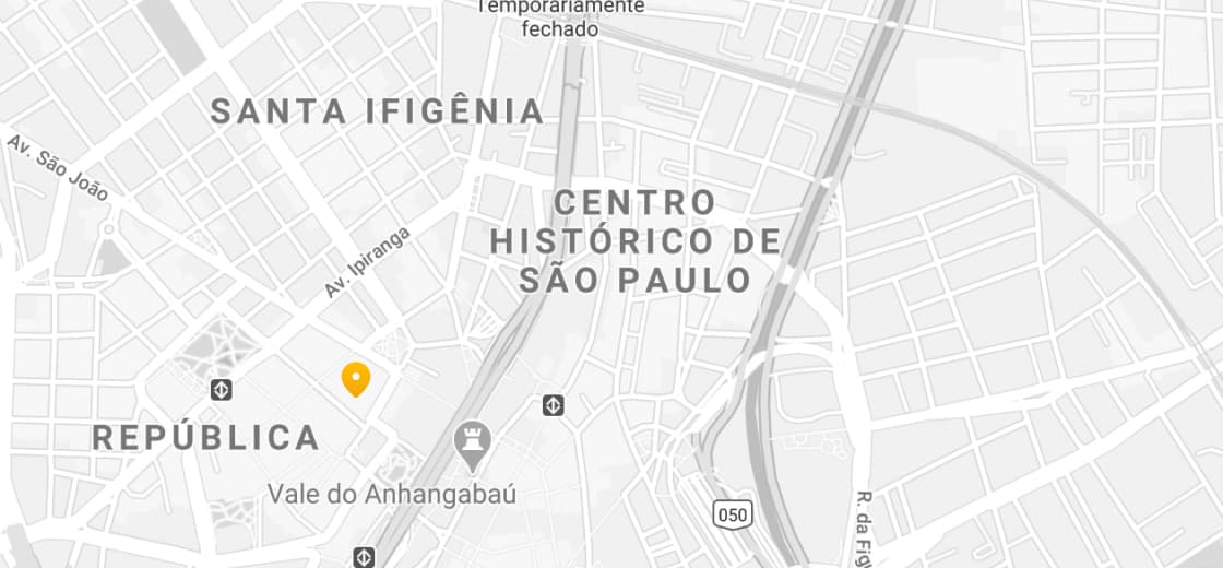 mapa marcando endereco